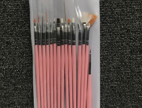 세필 브러쉬 세트(핑크)